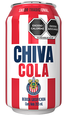 Chiva Cola 355 ml, Sabor Tradicional Six (6 piezas)