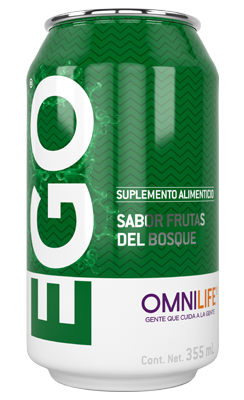 Ego Frutas del Bosque 355 ml. 6 Piezas